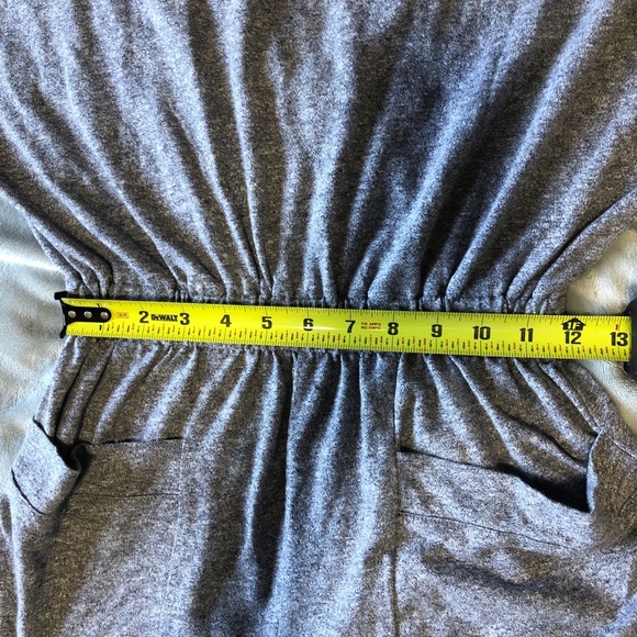 3/$25 Romper with pockets and deep neck in back - Picture 6 of 6